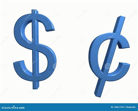 Dollar and cent stock illustration. Illustration of convert - 15861795