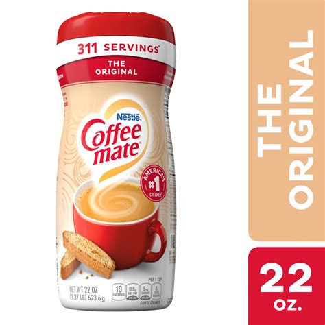 Nestle Coffee mate Original Powdered Coffee Creamer 22 oz. - Walmart ...