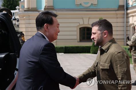 美, 尹 우크라 방문 환영 표명…
