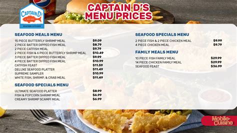 Updated Captain D's Menu Prices + Tips to Save (2024)
