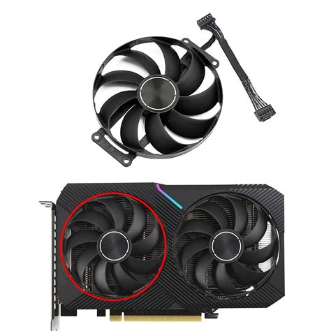 OHMITCL 87mm T129215SU 12V 0.5A 6Pin Dual RTX3060 3060 Ti India | Ubuy