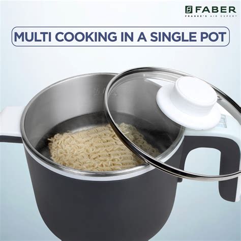 Buy Faber Best FMC 1.2 Litre Black Multicooker Online - Buy now at ₹ 1,699