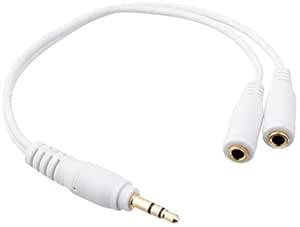 Buy iConnect World™ 3.5mm audio splitter cable ( connect two handsfree ...