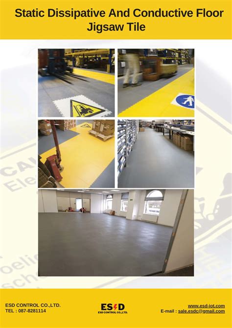 ESD Floor - Electrostatic Discharge Protection And Grounding System