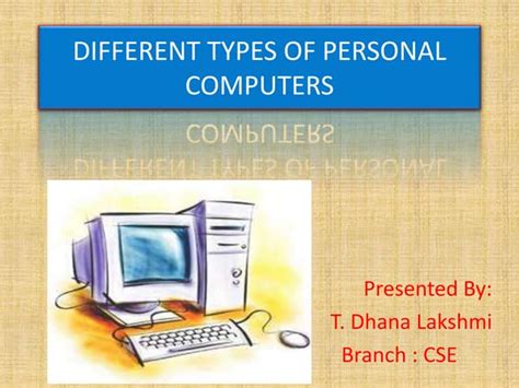 Types of Personal Computer 的图像结果
