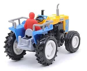 Buy OFFPHATE Plastic Toy HMT Tractor Small Toy for Kids, Pull Back ...