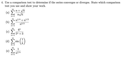 Image result for Comparison Test Series Math