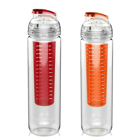 Omic Poto Fruit Infuser Red, Orange 1000 ml Bottle (Pack of 2) : Amazon ...