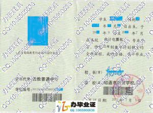 湖北省中专毕业证样板(样本)图片 - 高中生受益网