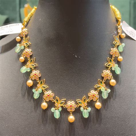 CMR 9.467gms NECKLACE 22K Yellow Gold – BangaruRani