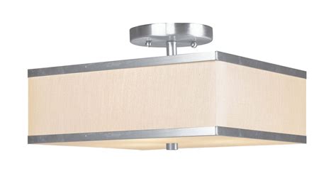 Livex Lighting 6348-91 Park Ridge 2 Light Semi-Flush Ceiling Fixture ...