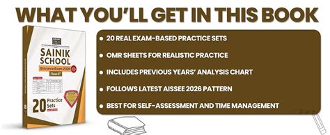 Examcart Sainik School Class 6 Entrance Exam 2026 Book | 20 Practice ...