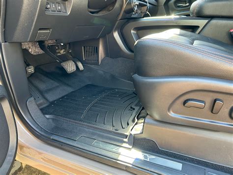 Just added some new floor mats to the truck. These are the new ...