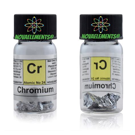 Chromium Metal Element 24, Periodic Table of the Elements, Chromium ...