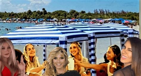 Beach Cabanas with Music, Beach tent rentals, Dania, 8 March to 1 May ...