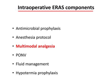 ERAS Protocol | PPTX