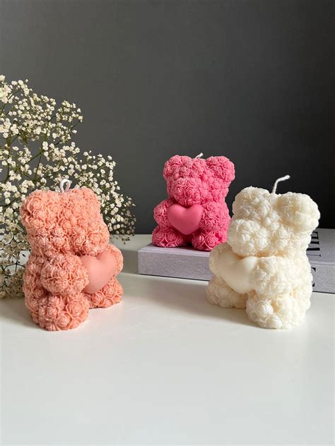 Decorative Cute Teddy Candles – Dainty Little Shop