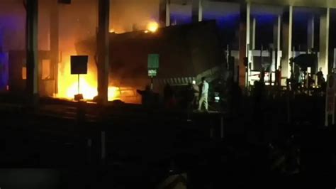 Driver charred to death after container hits toll gate in Odisha's Balasore