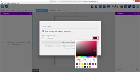 Image result for Gdevelop Tutorial Make Menu