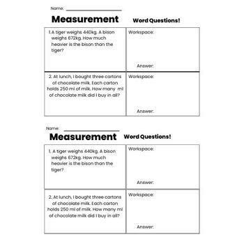 Measurement Word Problems Using the Ladder Method 的图像结果