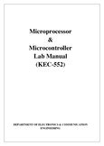 Microprocessor & Microcontroller - KEC-502 - AKTU - Studocu