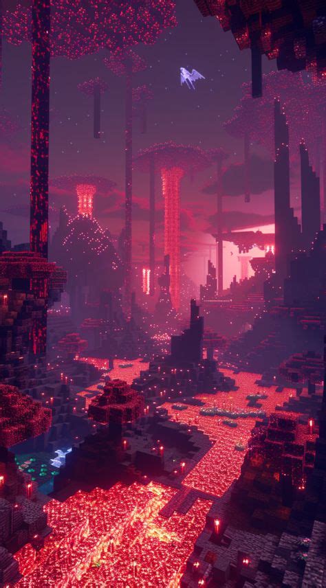 Image result for Minecraft Nether Background 4K