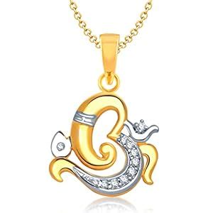 Buy VSHINE Ganesh Ganpati God Pendant Lord Religious Idol Pendant ...
