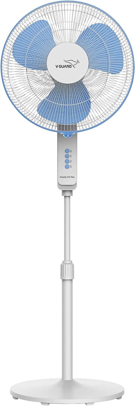 Buy Crompton Wave Plus 400-mm (16 inch) 60W Oscillating Pedestal Fan ...