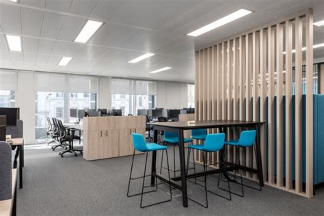 现代简约办公室装修设计案例效果图_岚禾办公空间设计
