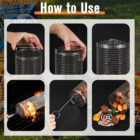 Stainless Steel Roller Grill – Sociable Weaver Nest