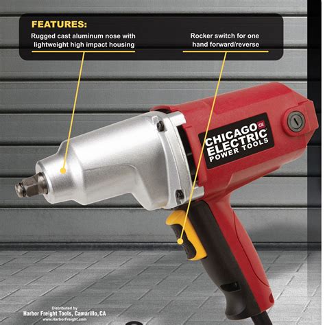 Electric Impact Wrench - 1/2"