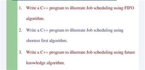 Image result for Flow Chart of Job Scheduling Algorithm for C and Python Program