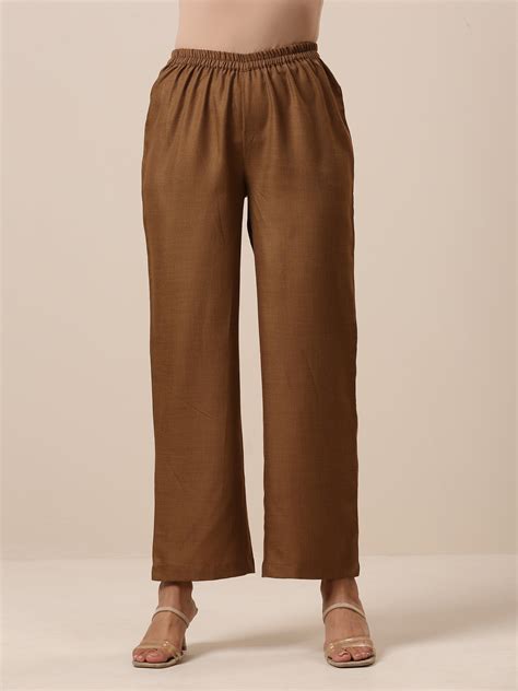 Linen Beige Textured Slit Kurta Pant Set – trueBrowns