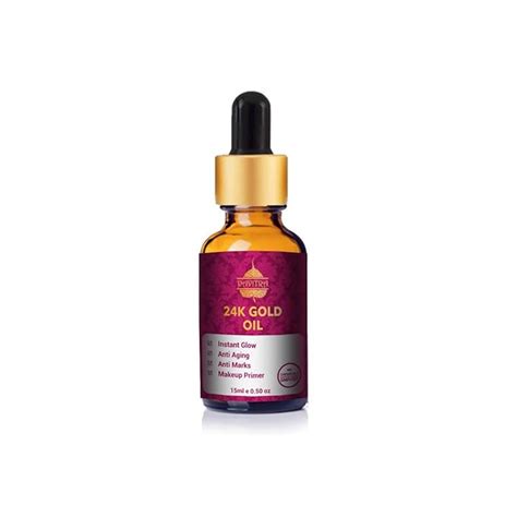 Pavitra+ 24K Gold Oil with Pure 24K Gold and Rosehip Seed Oil for ...