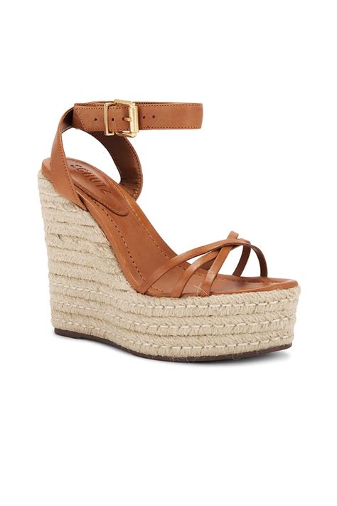 Schutz Alexandra Sandal in Brown | REVOLVE