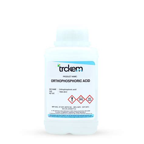 Sell Orthophosphoric Acid Wholesale Online | Buy Orthophosphoric Acid ...