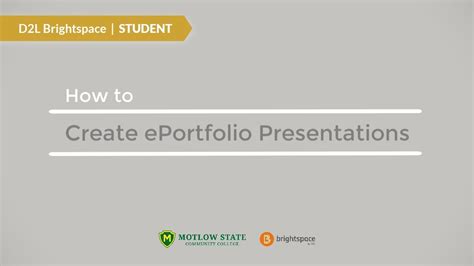 ePortfolio PPT Tutorial 的图像结果