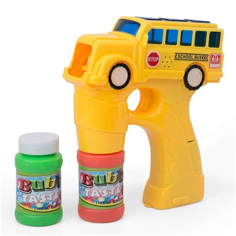Buy VikriDa Bubble Shooter Gun Light Up Bubbles Blower with LED ...