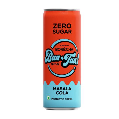Borécha Zero Sugar Masala Cola Bun-taa! Bun-taa! Series, 330ml – Urban ...