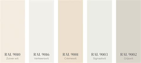 Alles wat je wilt weten over RAL 9001 | The Decor Studio