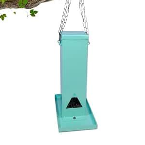 Amijivdaya MPBF Metal Parrot Bird Feeder, Multicolored : Amazon.in ...