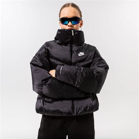 Nike Kurtka Zimowa NSW TF Synfill City Shine Czarna DQ6888 | Sizeer