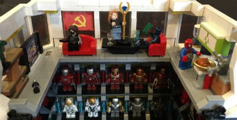 Esta persona recreó los trajes de Iron Man... ¡usando legos ...