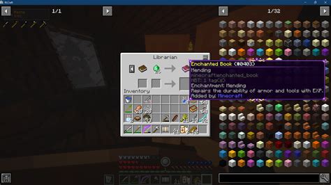First villager I look at in this village has mending. Is this rare? : r/RLCraft