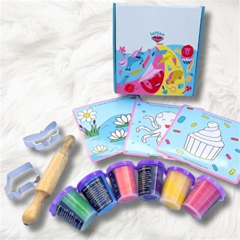 Lattooland Timeless Clay Dough Kit | Chemical Free Clay | Taste-Safe ...