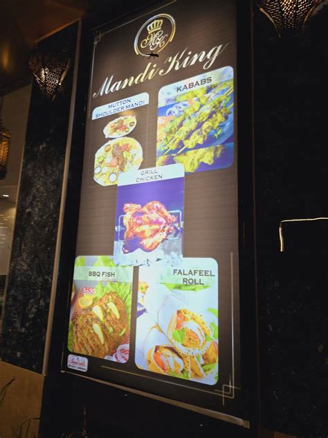 Menu at Mandi king Arabian Restaurant, Bidar