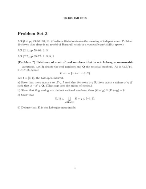 Image result for Three-Set Wrok Problem