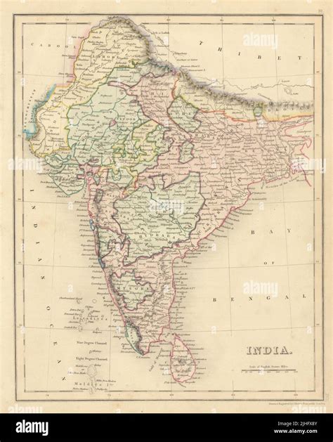 British India by John Dower. Pakistan Bangladesh Sri Lanka Ceylon 1845 ...