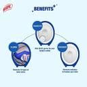 Harpic 500 ml Lemon Bathroom Cleaner & 500 ml Power Plus Regular Liquid ...