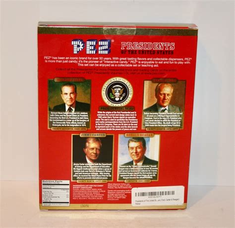PEZ Education Series Presidents of the United States Vol VIII 1969-1989 ...